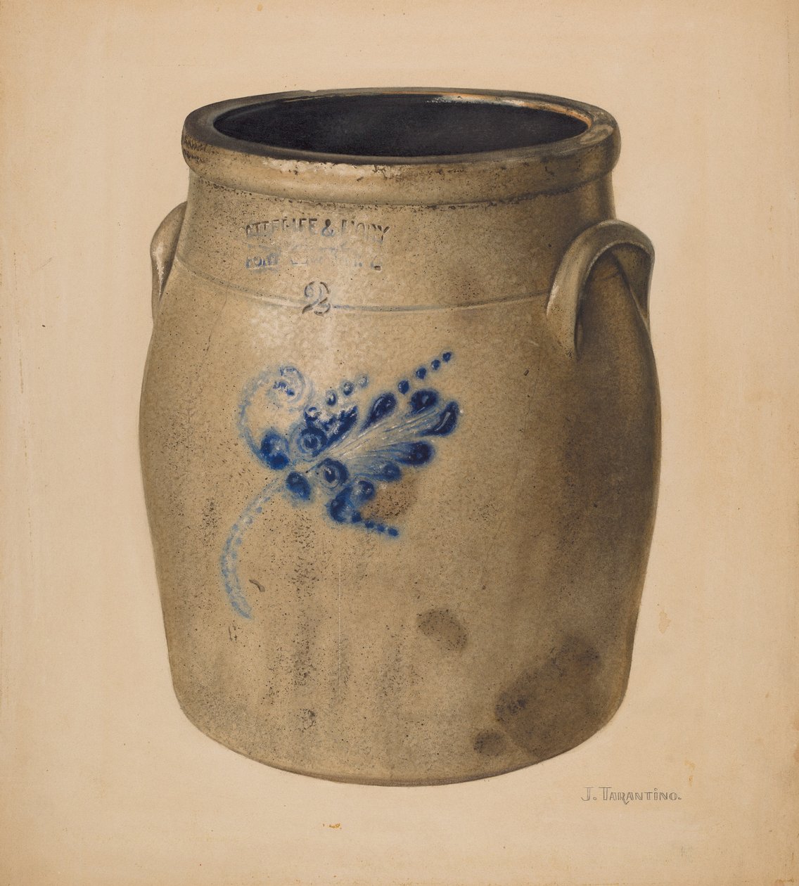 Crock, c. 1938 by John Tarantino