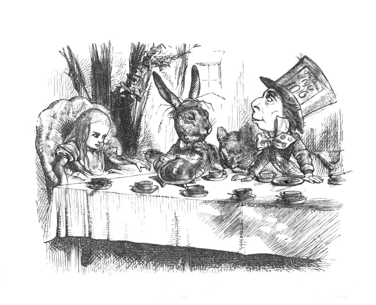 Alice at the Mad Hatter