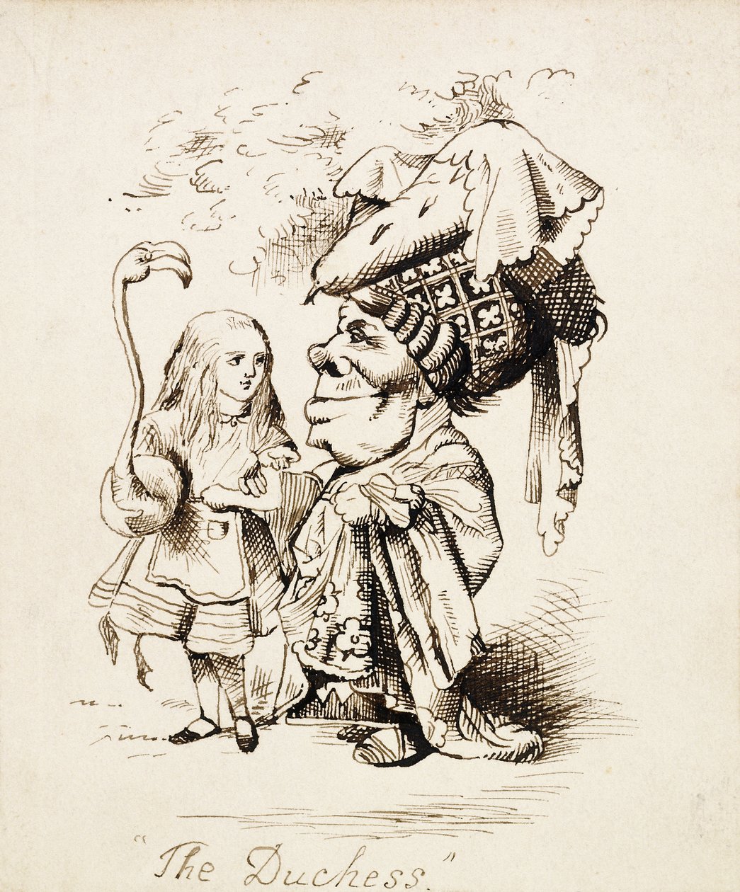 The Duchess, c.1865 by John Tenniel