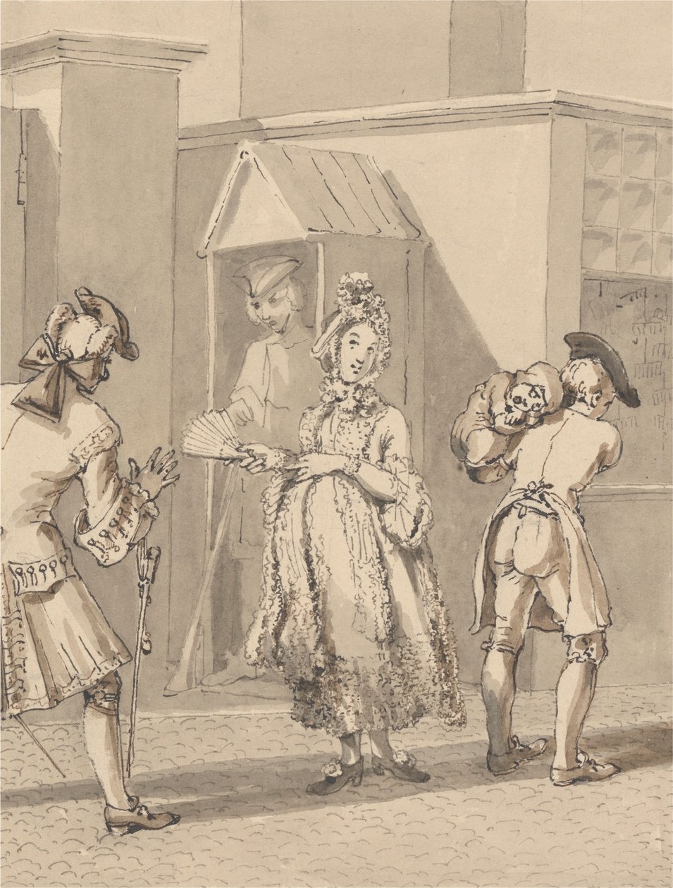 Hogarth Carrying his Master