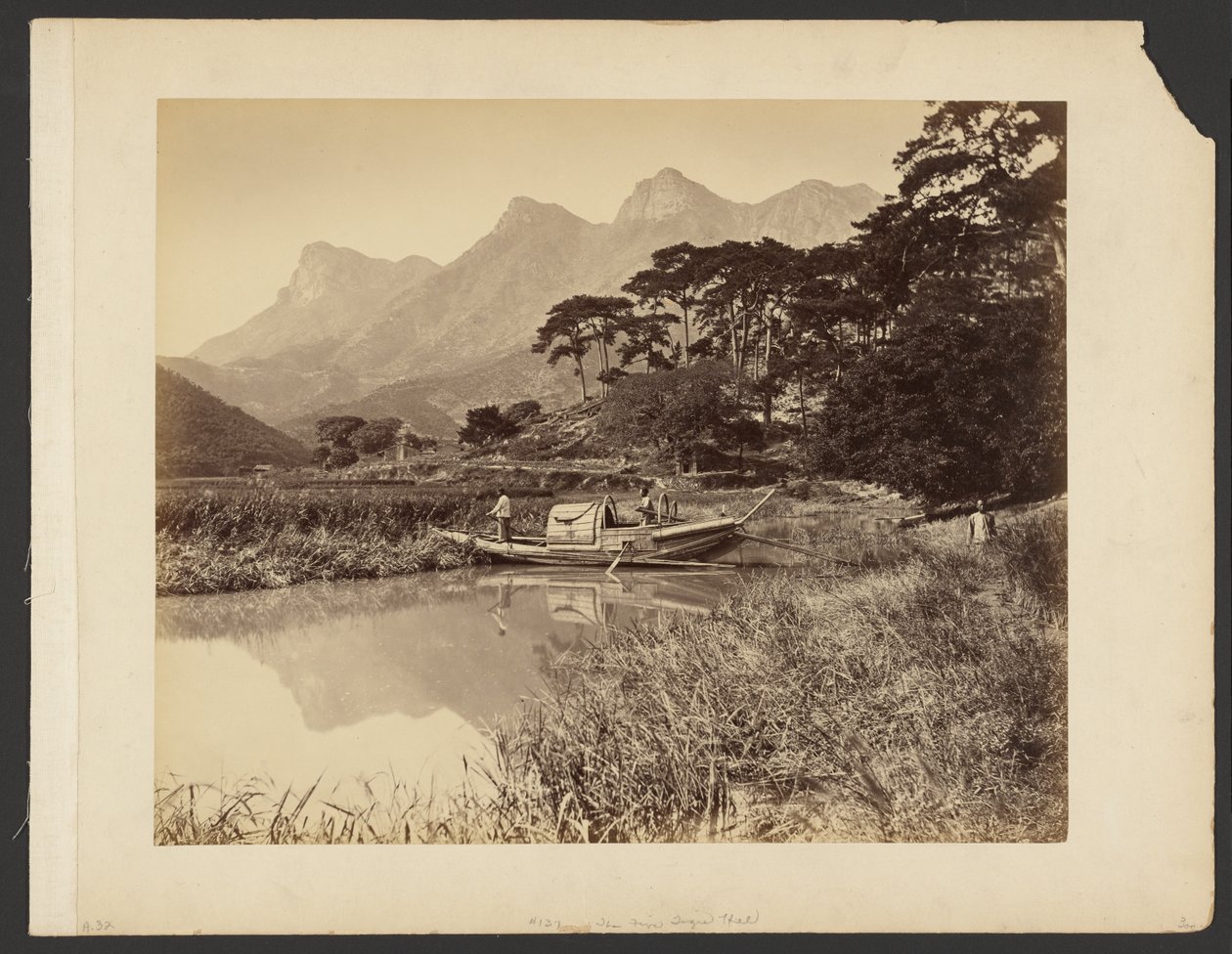 Figures on a Sampan by John Thomson