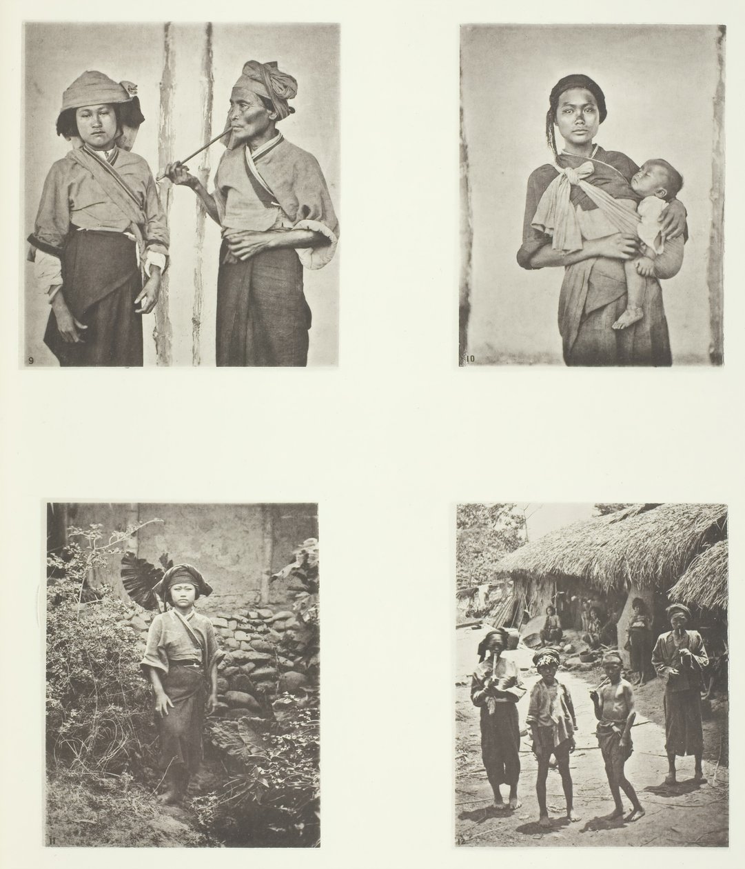 Pepohoan Women, Mode of Carrying Child, Costume of Baksa Women, Lakoli, c. 1868 by John Thomson