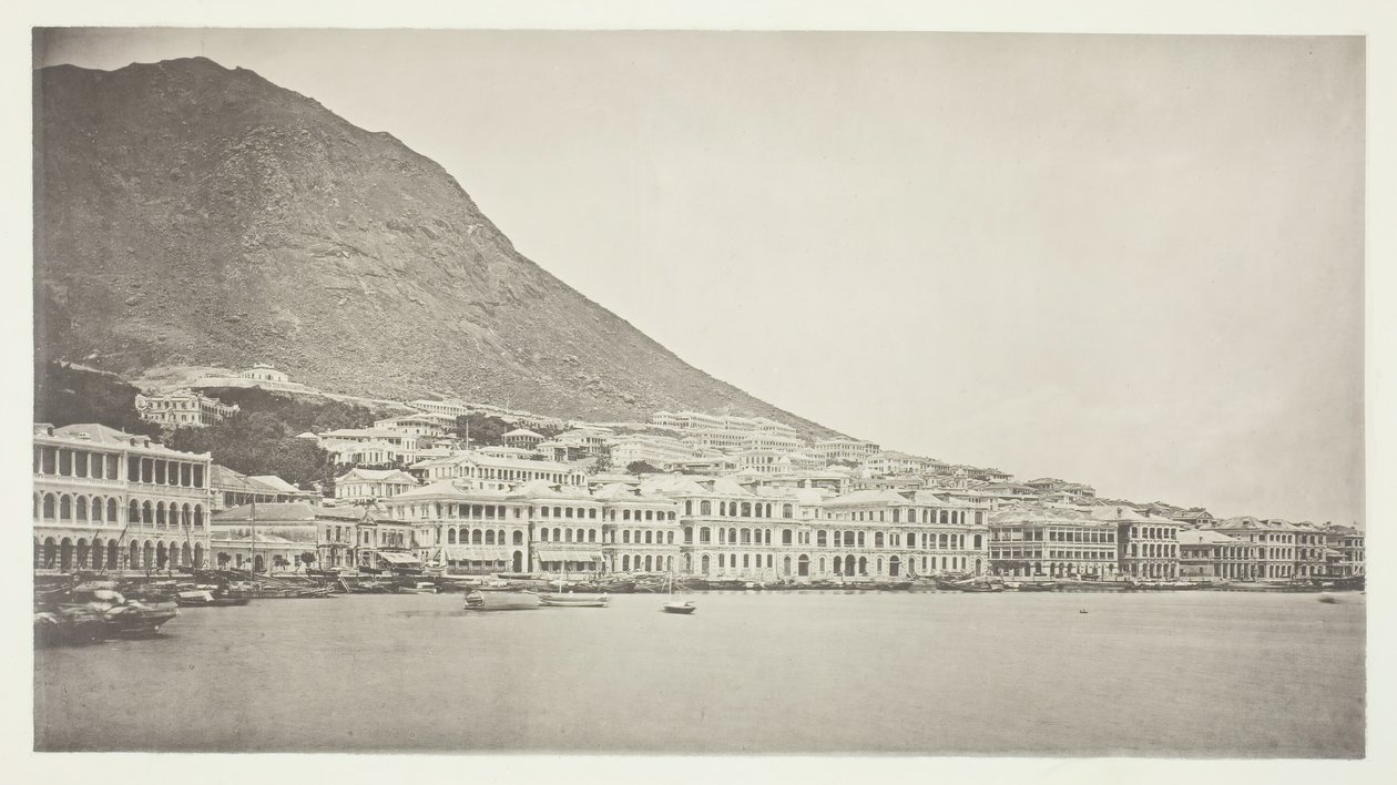 The Praya, Hong Kong, c. 1868 by John Thomson