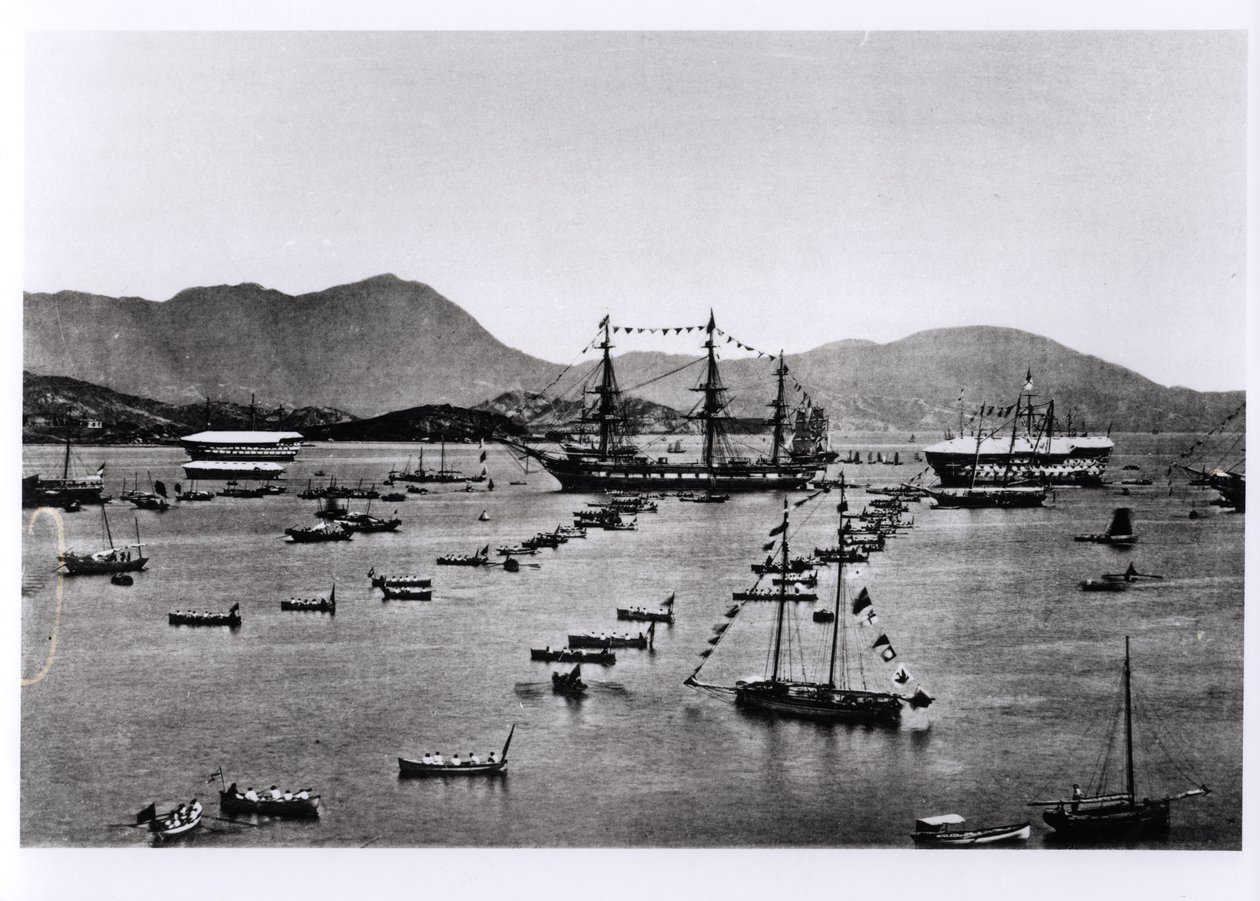 View of the Port, Hong Kong, from 