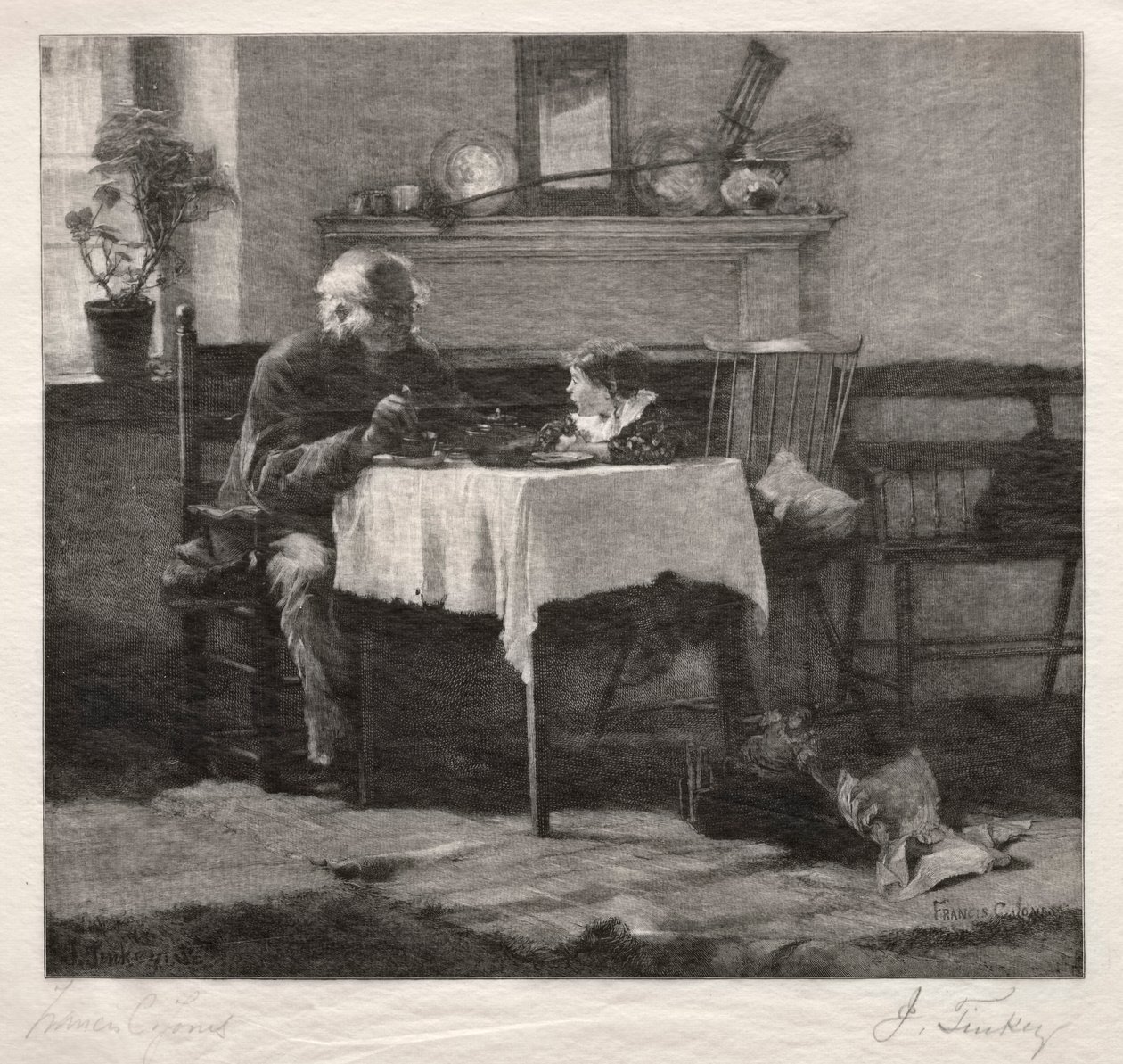 Exchanging Confidences by John Tinkey