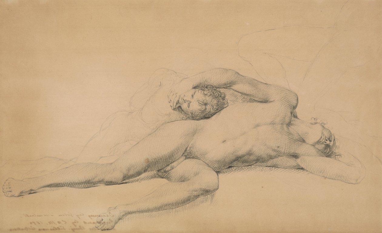 Study for The Death of General Montgomery in the Attack on Quebec, December 31, 1775 by John Trumbull