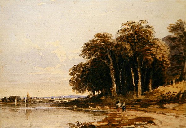 River Landscape by John Varley