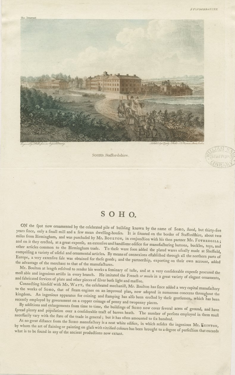 Soho Manufactory by John Walker