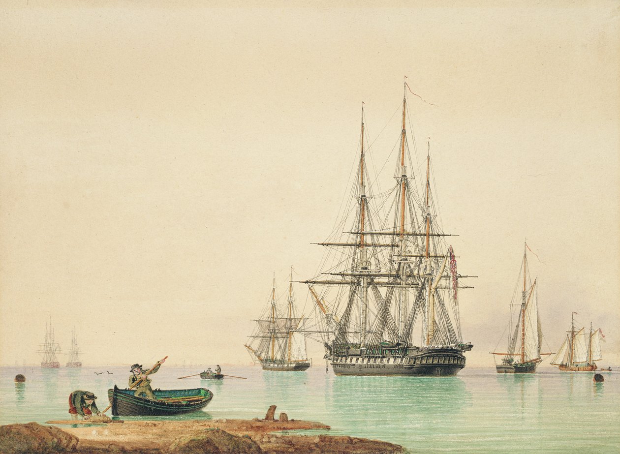 H.M.S. Vindictive by John Ward