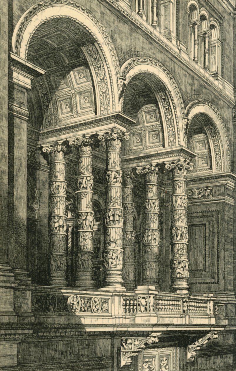 Central Recess in the Principal Quadrangle by John Watkins