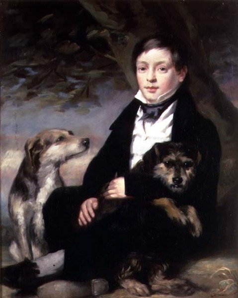 Portrait of Master Raines, of Wheldrake Manor, York by John Watson Gordon