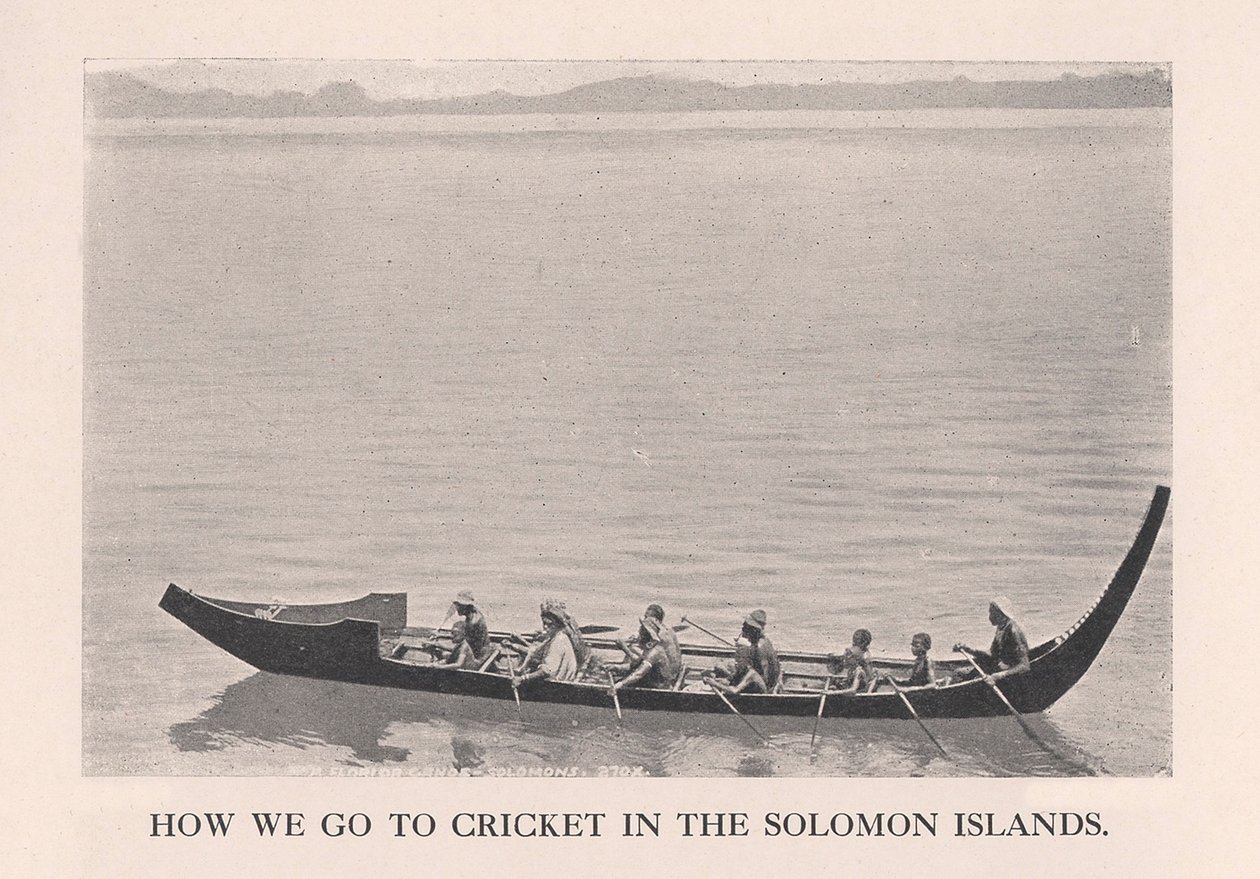 How We Go to Cricket in the Solomon Islands by John Watt Beattie