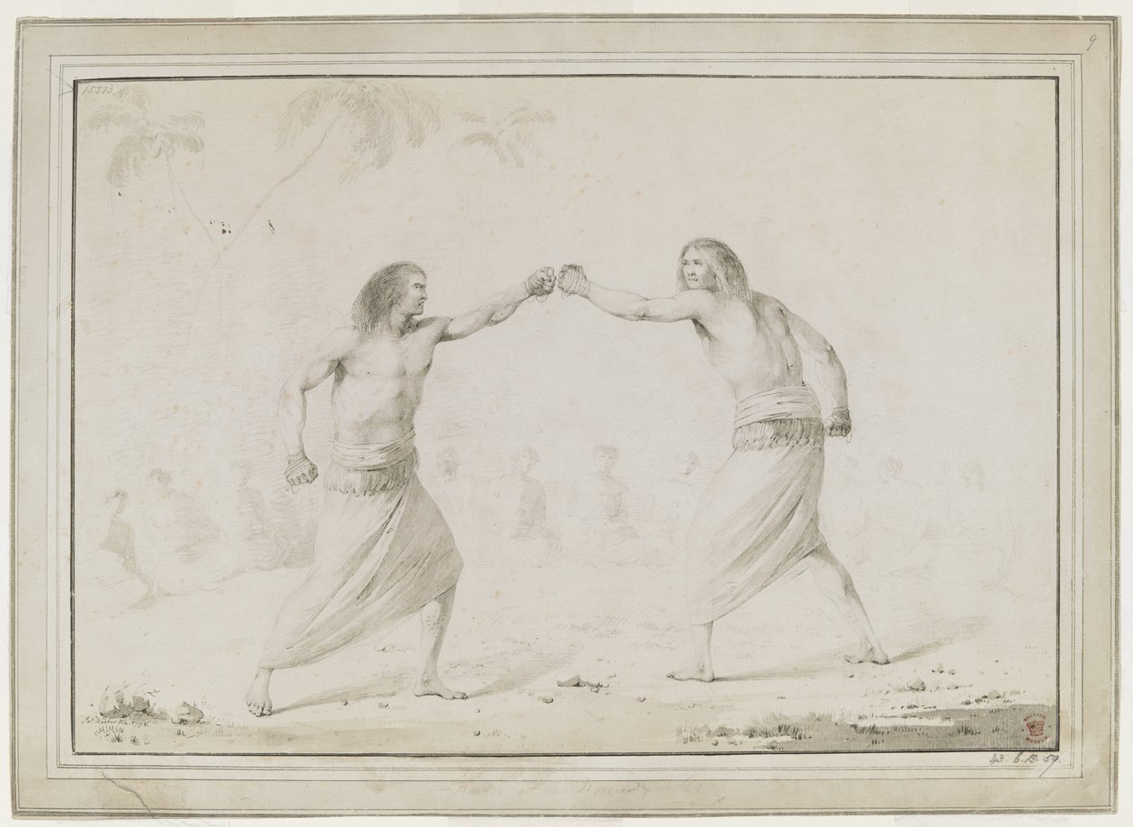 Two Men Boxing by John Webber