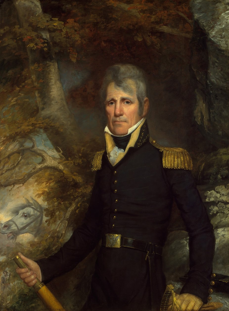 General Andrew Jackson by John Wesley Jarvis