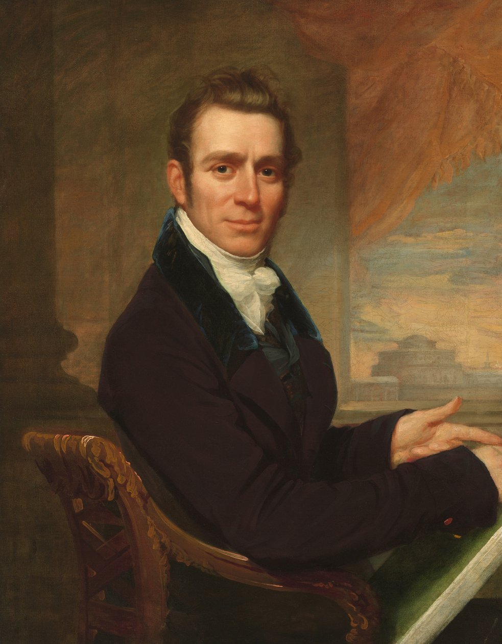 Joseph Delaplaine by John Wesley Jarvis