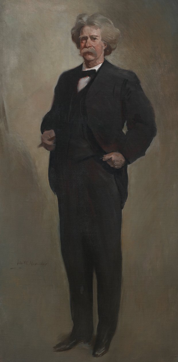 Samuel L. Clemens Mark Twain by John White Alexander