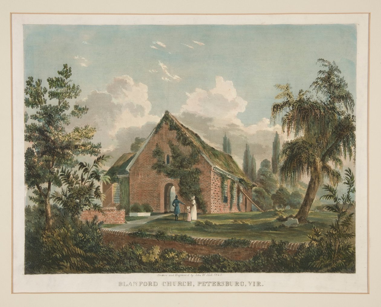 Blanford Church, Petersburg, Virginia by John William Hill