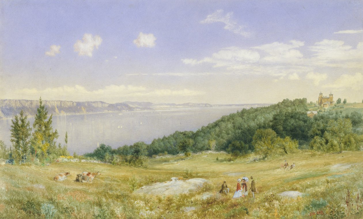 The Palisades, ca. 1870 by John William Hill