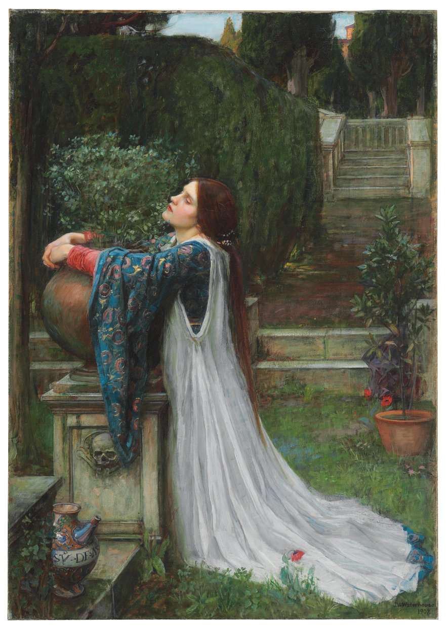 Isabella and the Pot of Basil by John William Waterhouse