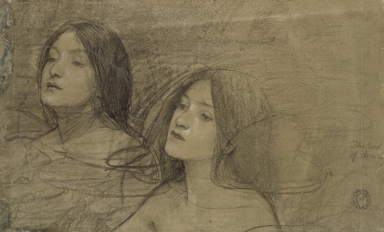 Study of two Nymphs for 
