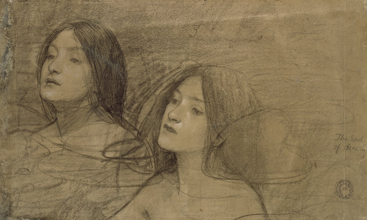 Study of two Nymphs for 