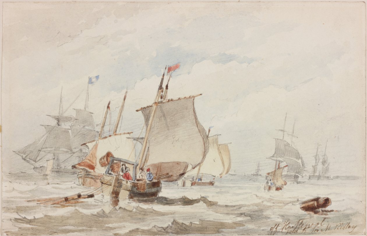 Off Hartlepool by John Wilson Carmichael