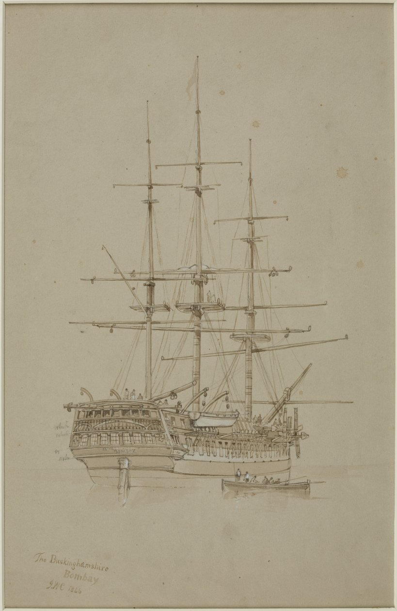 The Buckinghamshire, Bombay by John Wilson Carmichael
