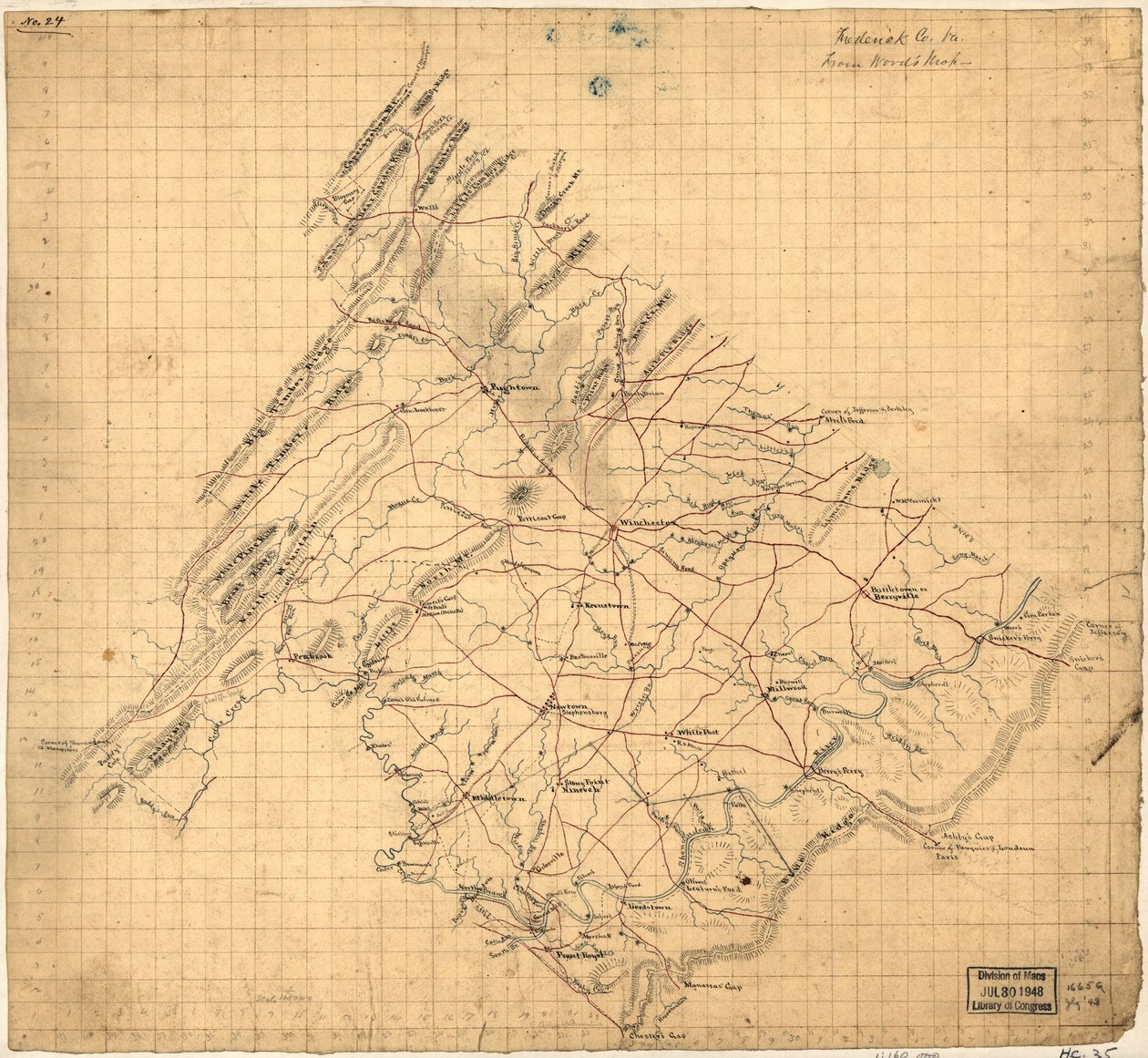 Frederick Co. Va., from Wood