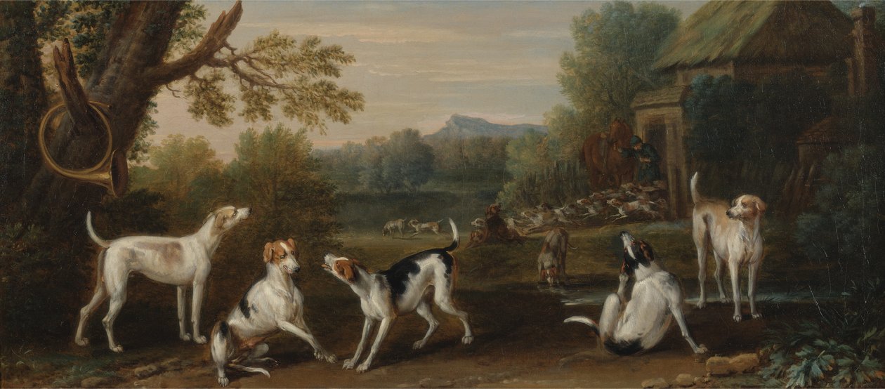 Releasing the Hounds, c.1765 by John Wootton