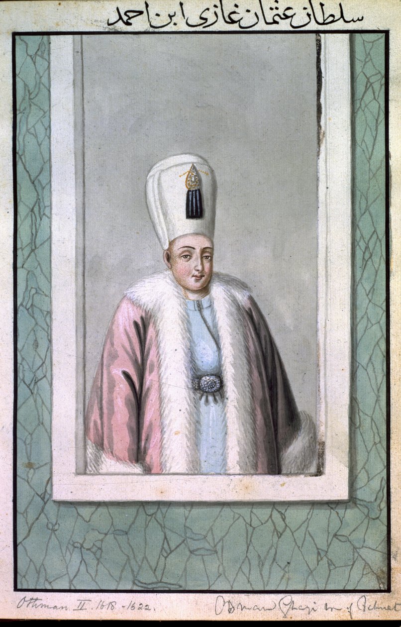 Othman (Osman) II, Sultan 1618-22, from 