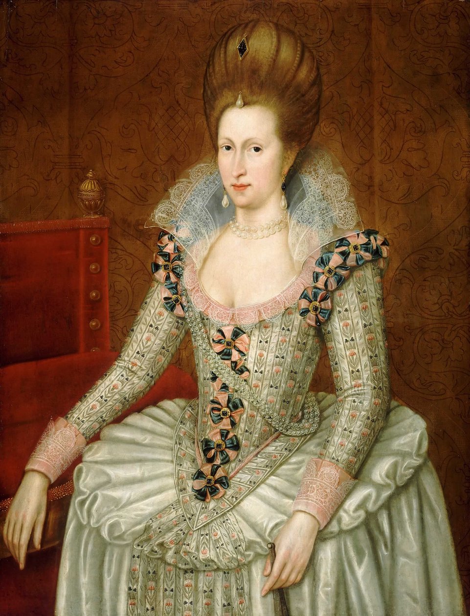 Anne of Denmark, 1574–1619 by John de Critz