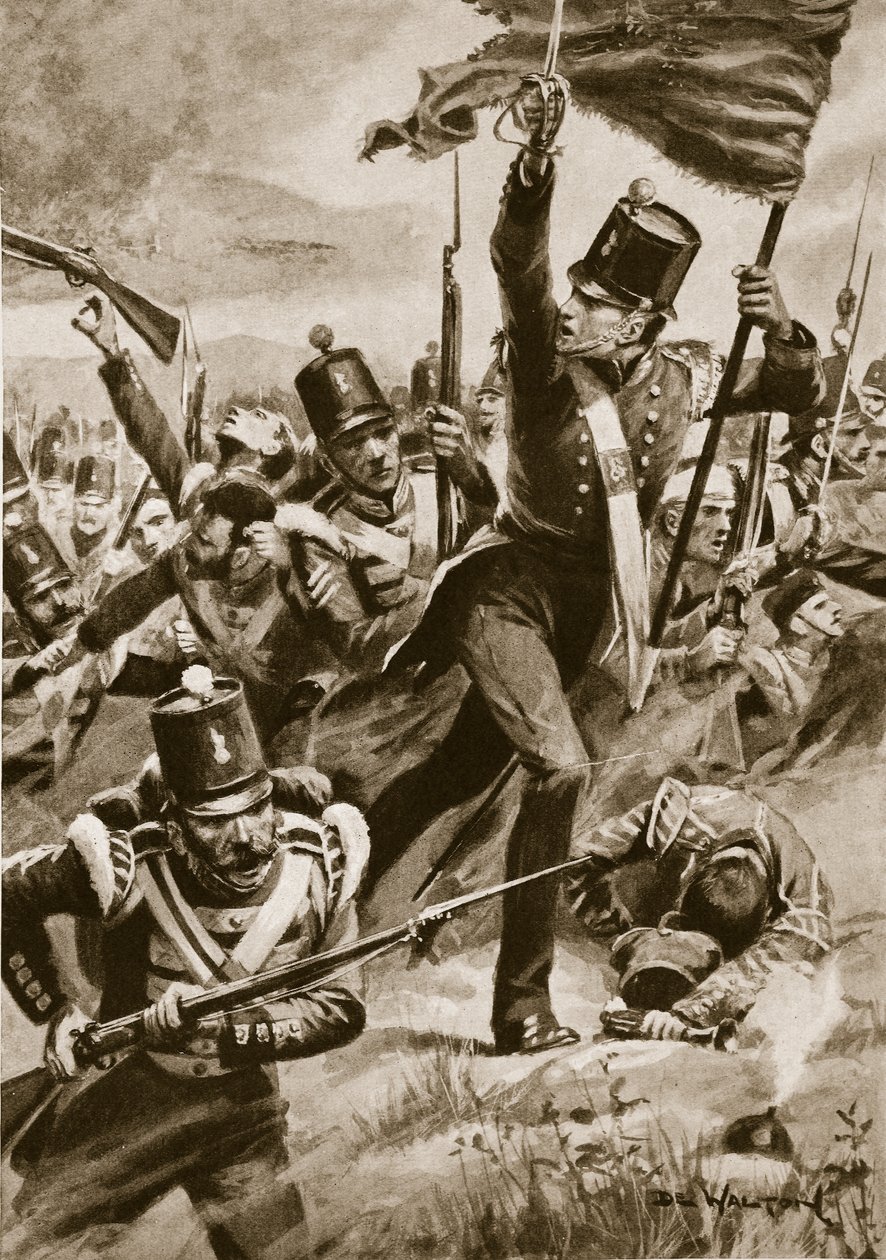 The advance of the Light Division at the Alma, September 29th, 1854 by John de Walton