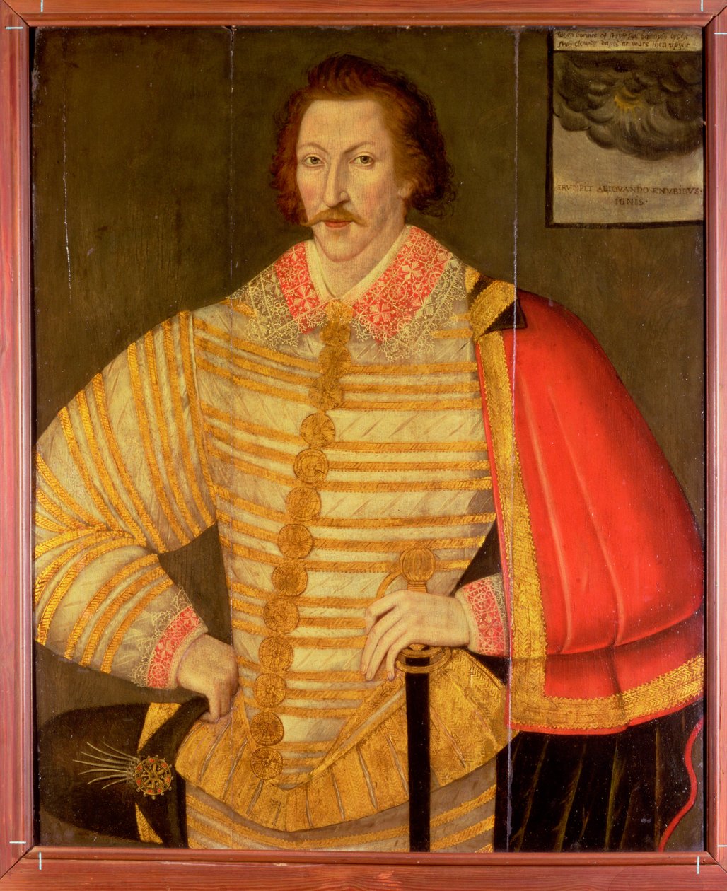 Portrait of a Gentleman, Thought to be English Navigator Thomas Cavendish by John the Younger Bettes