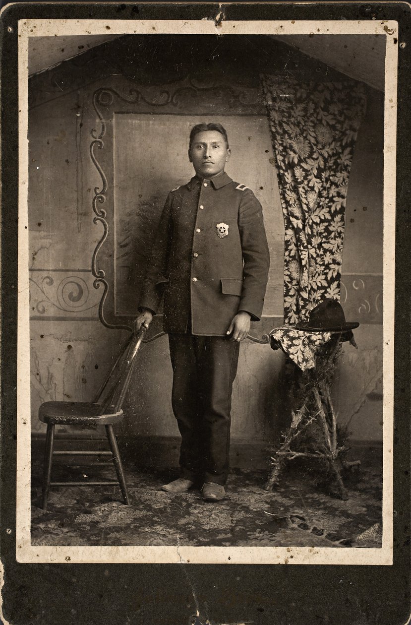John Hinshaka, Cherry Creek, South Dakota, 1890 by Johnson Brothers