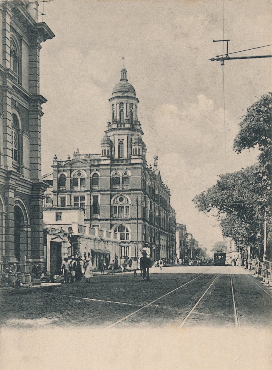 Dalhousie Square, Calcutta by Johnston and Hoffmann