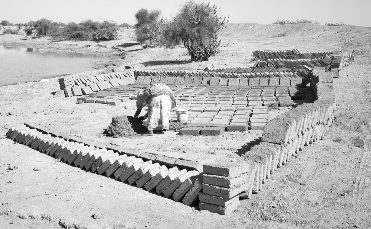 Brick Factories in Rajasthan, India, 2016 by Jon Nicholson