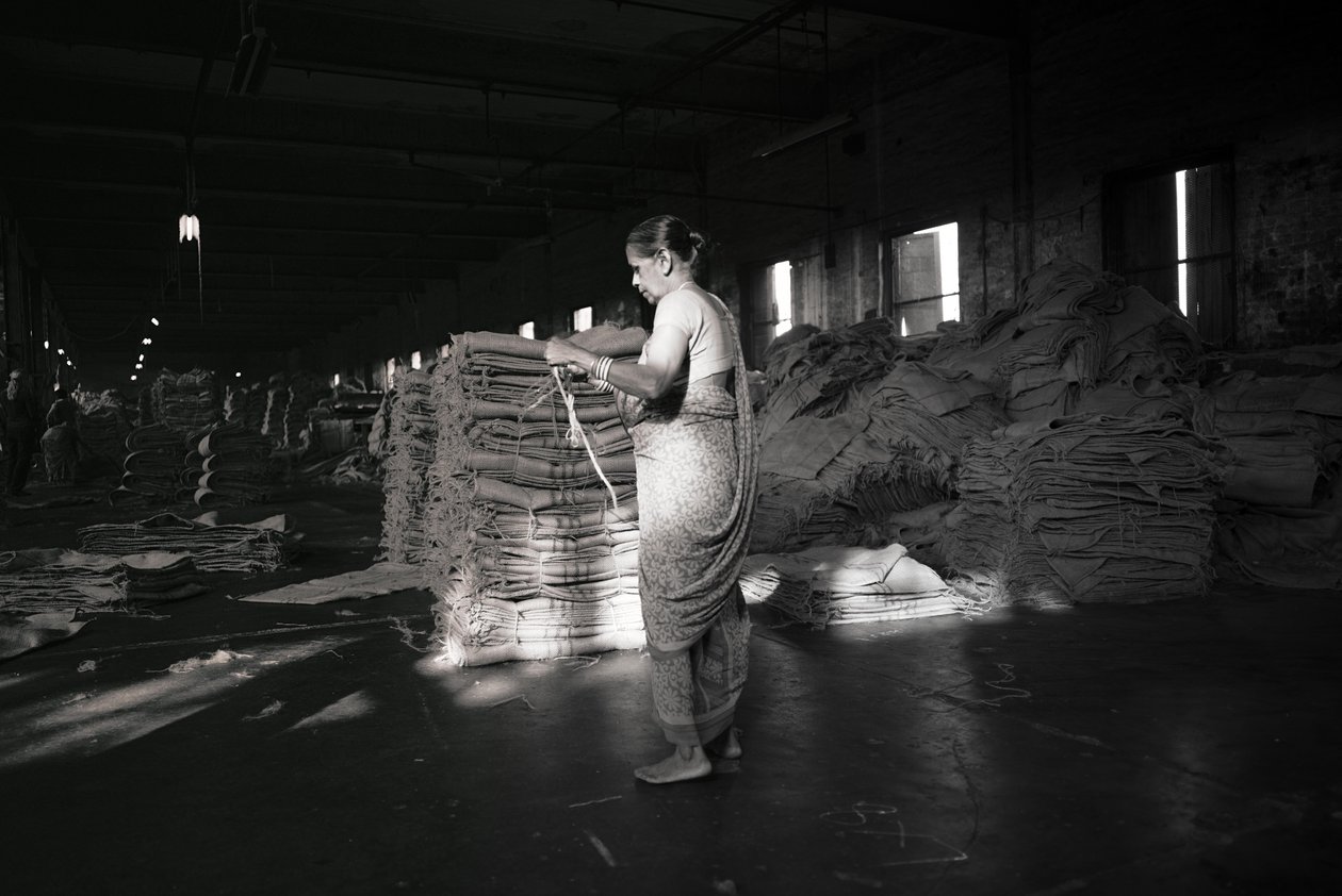Jute Factory, Kolkata, India, 2017 by Jon Nicholson