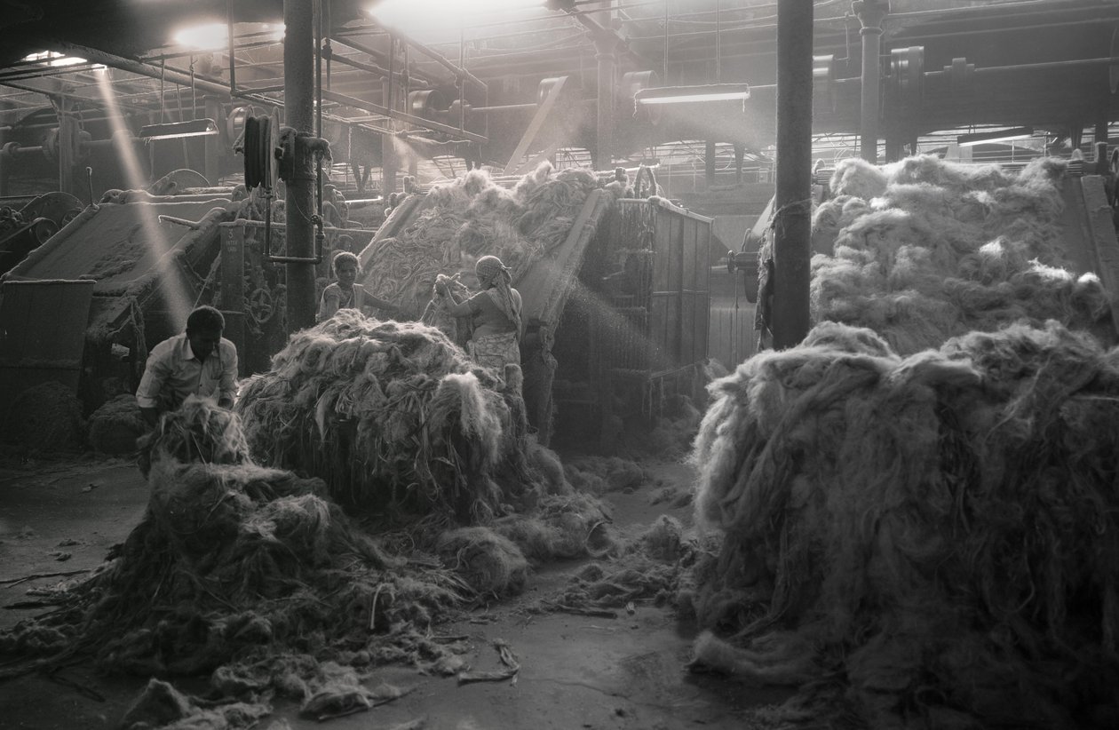 Jute Factory, Kolkata, India, 2017 by Jon Nicholson
