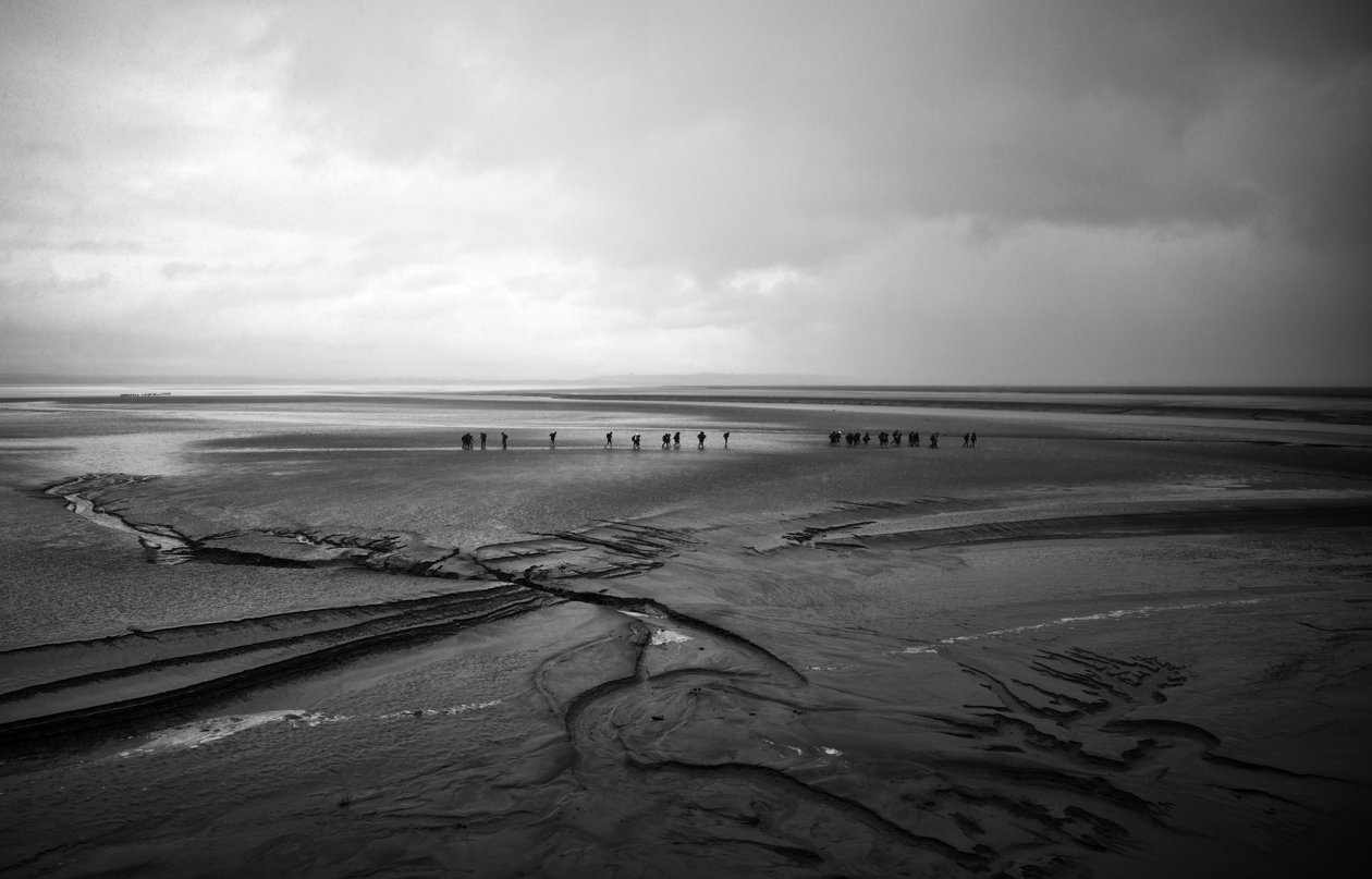 On Route to Mont St Michel, 2022 by Jon Nicholson