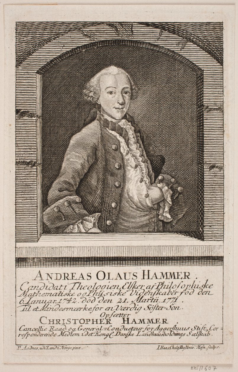 Andreas Olaus Hammer by Jonas Haas