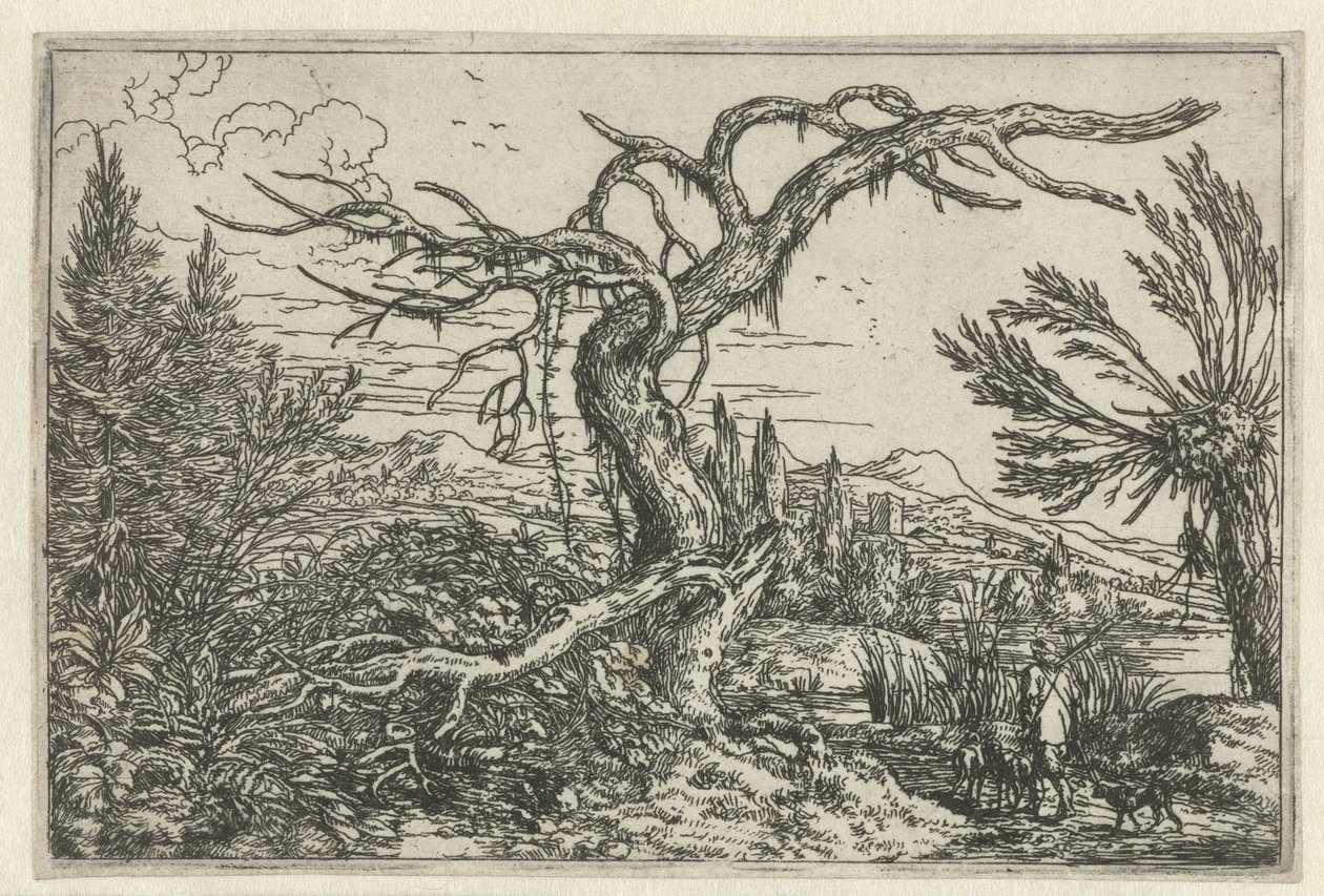 Landscape with the Withered Tree by Jonas Umbach