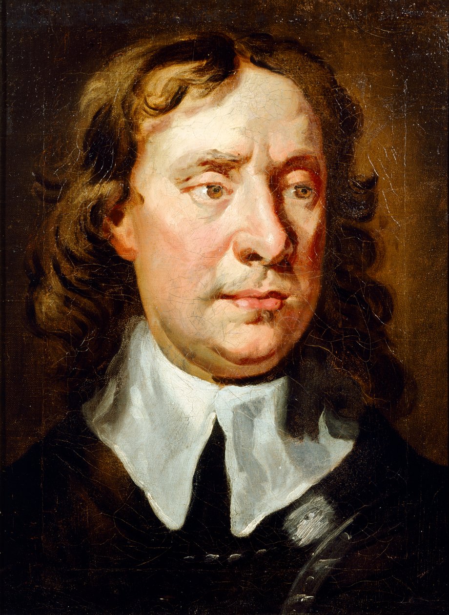 Portrait of Oliver Cromwell by Jonathan Richardson