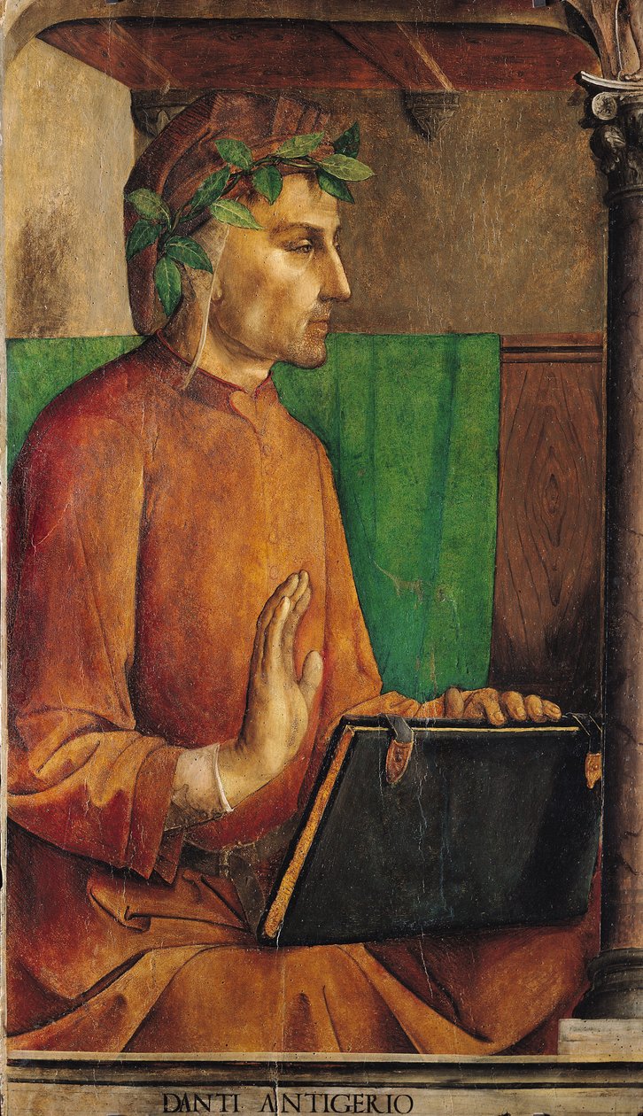 Portrait of Dante Alighieri by Joos van Gent