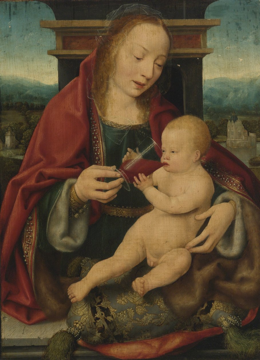 Virgin and Child by Joos van Cleve