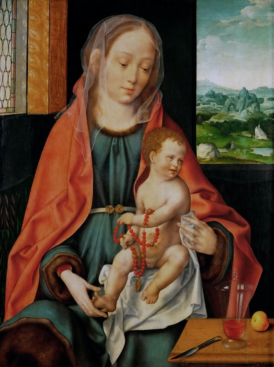 Virgin and Child by Joos van Cleve