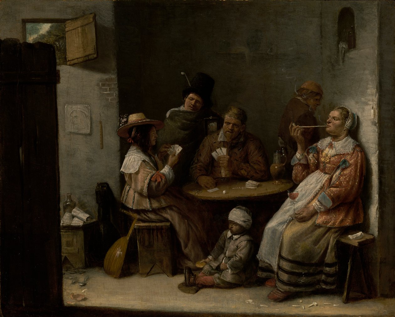 Card Players by Joos van Craesbeeck