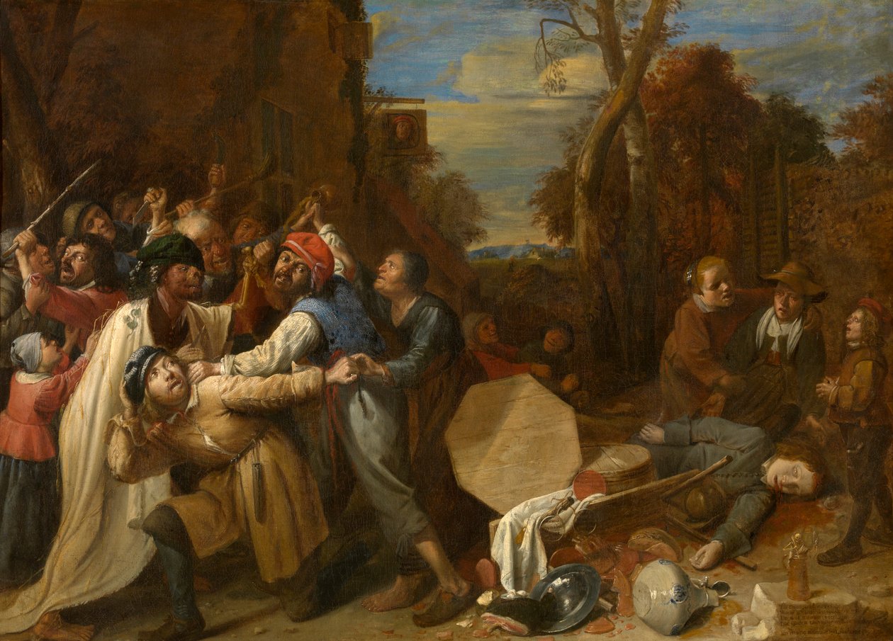 Death is Fierce and Quick by Joos van Craesbeeck