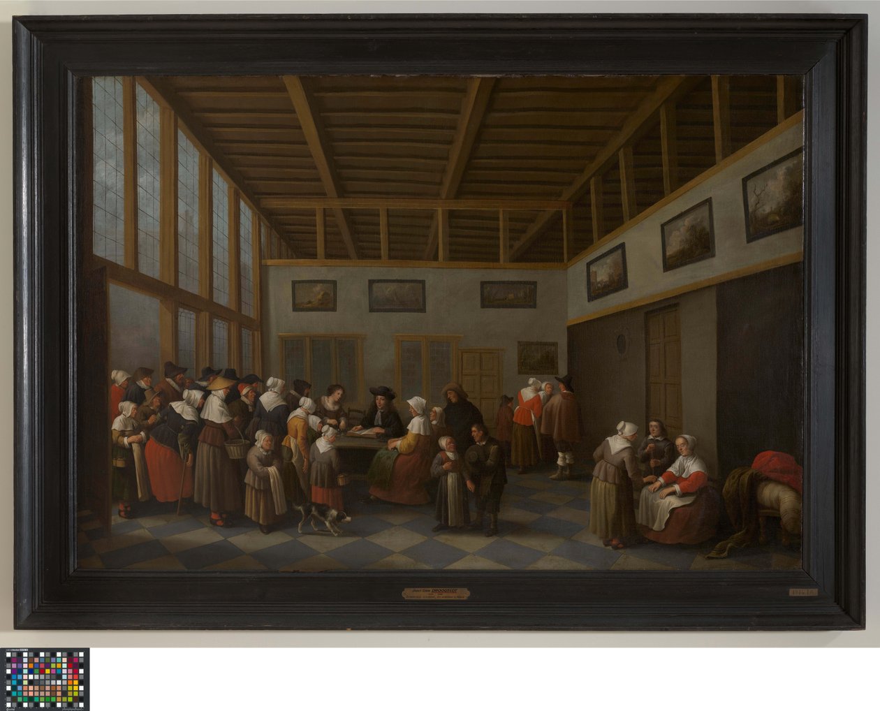 The Distribution to the Poor by Joost Cornelisz Droochsloot