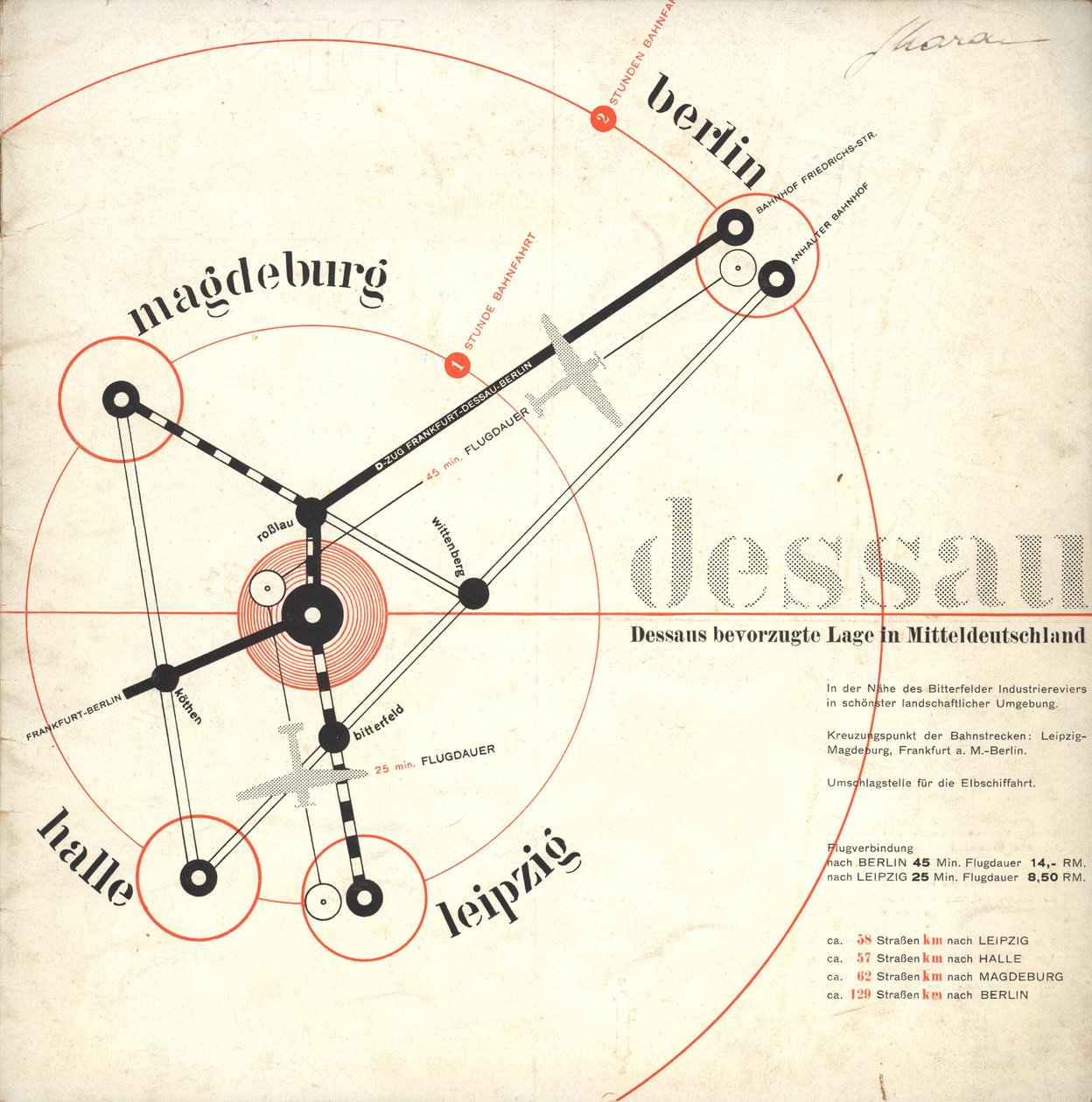 Dessau: On the Ground of Old Culture by Joost Schmidt
