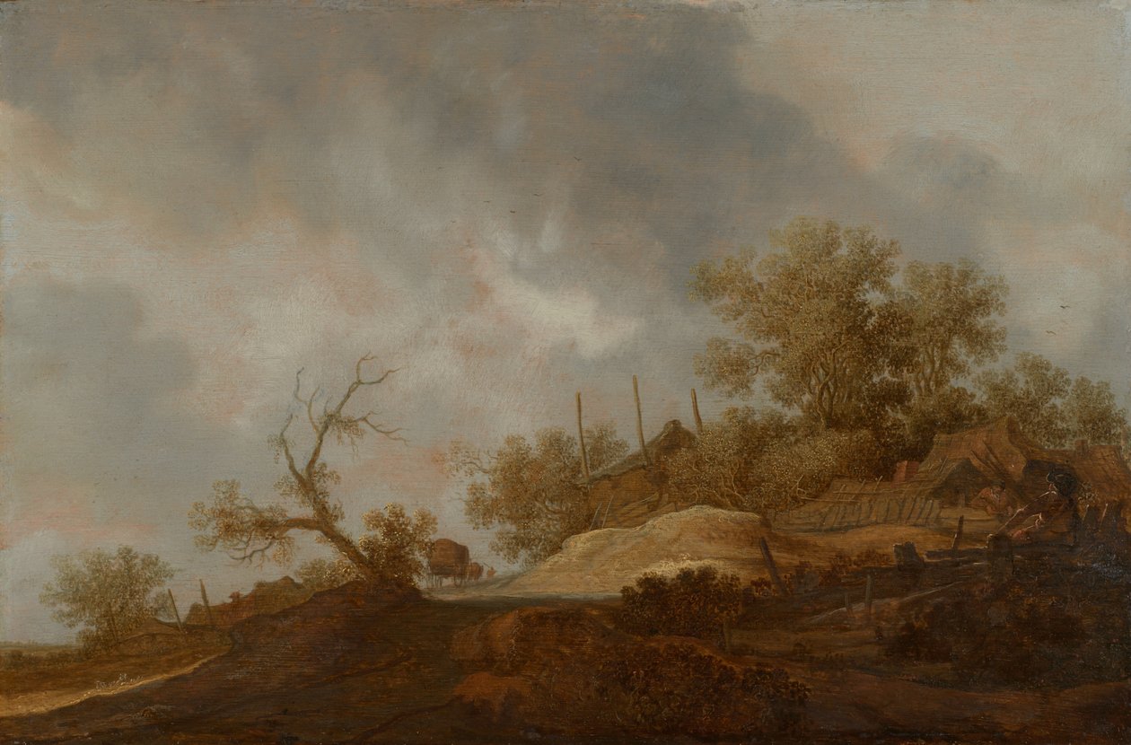 Landscape at the Edge of a Village by Joost de Volder
